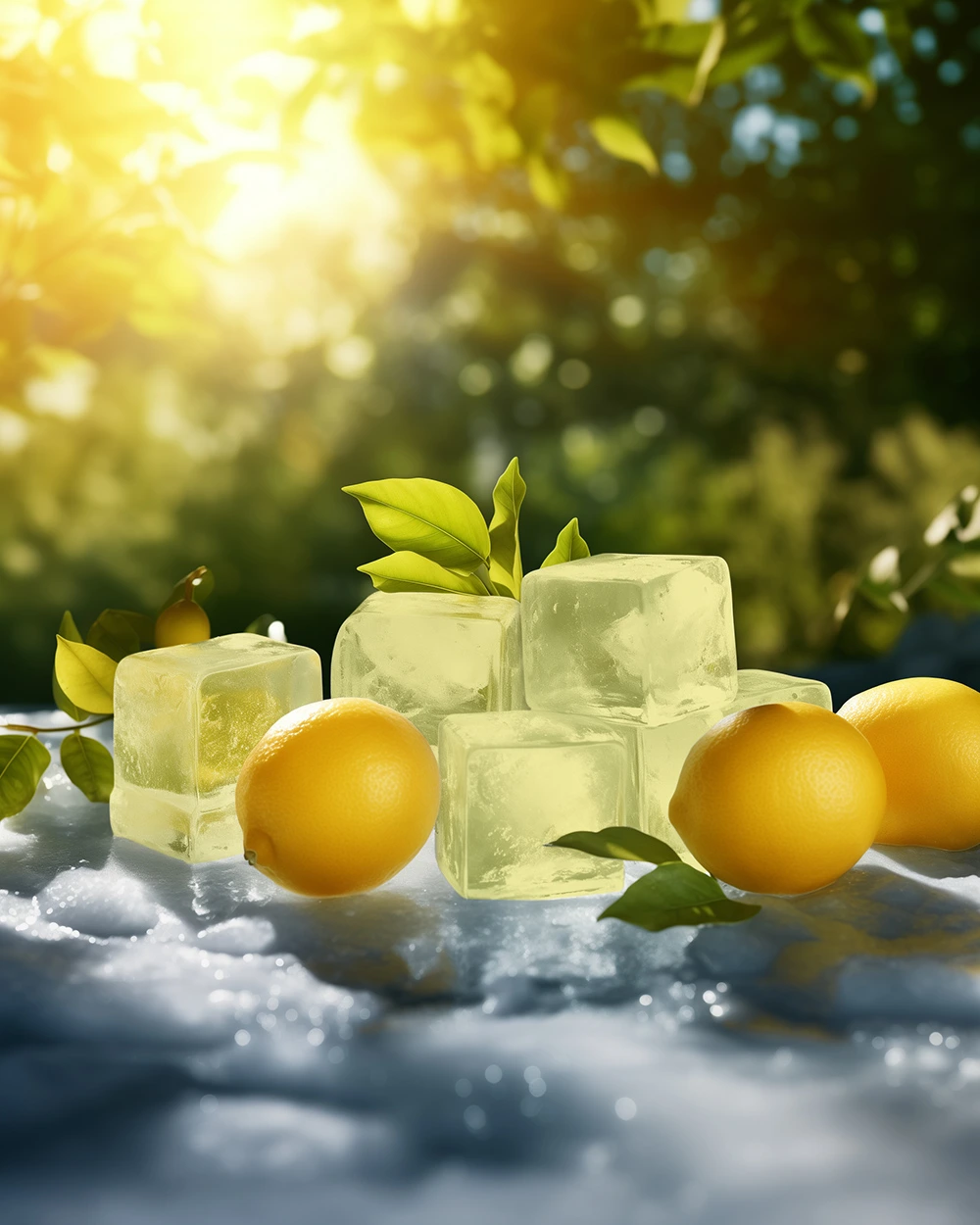 Lemonade Ice Cubes